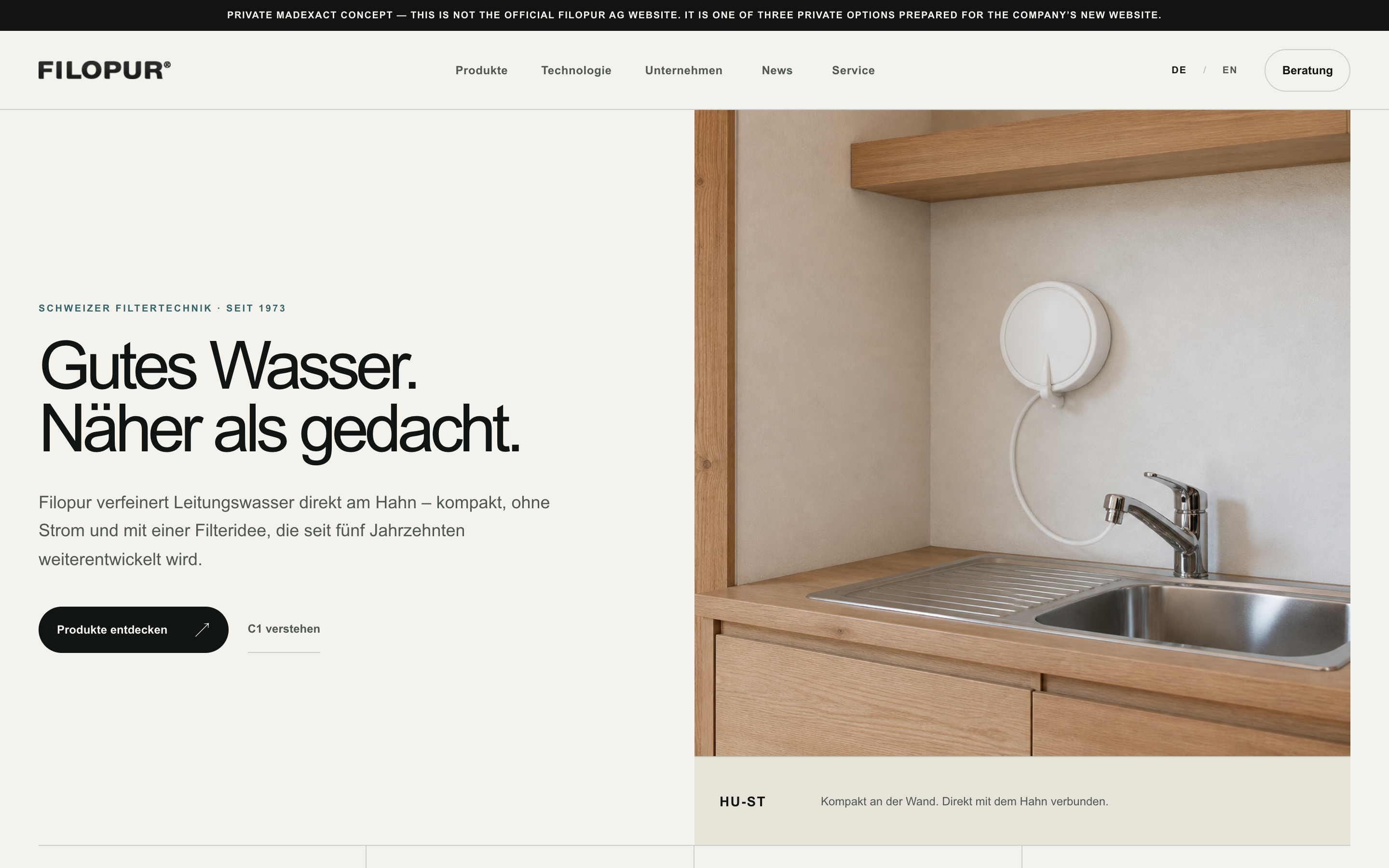 Vorschau der hellen Alpine Editorial Startseite